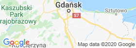 Pruszcz Gdanski map